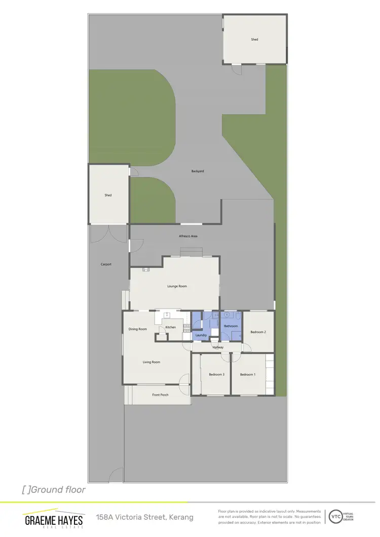 Floorplan of Homely house listing, 158A Victoria Street, Kerang VIC 3579