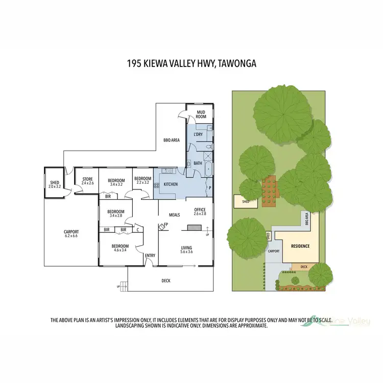 Floorplan of Homely house listing, 195 Kiewa Valley Highway, Tawonga VIC 3697