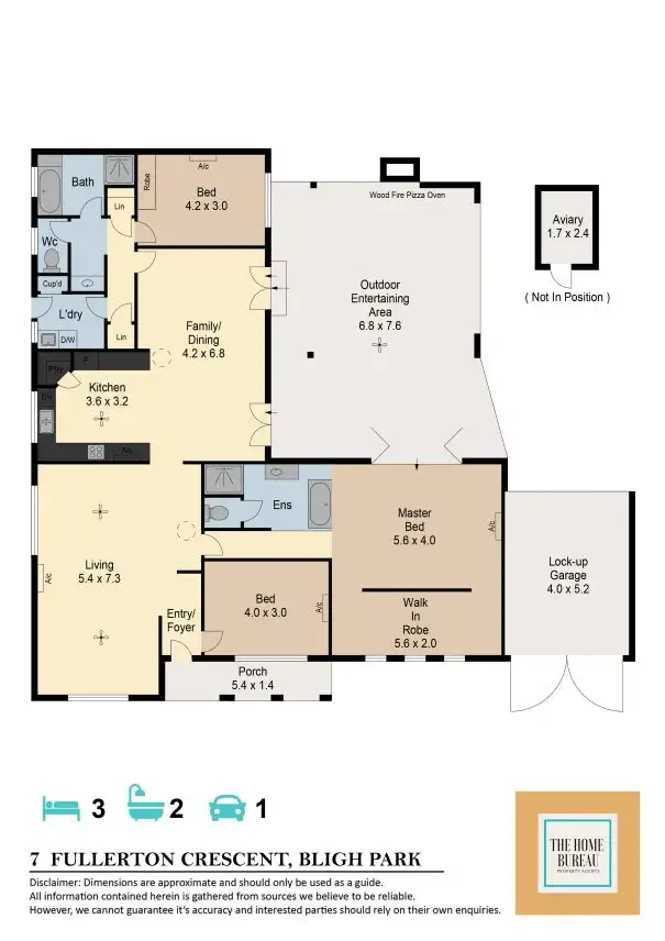 Floorplan of Homely house listing, 7 Fullerton Crescent, Bligh Park NSW 2756