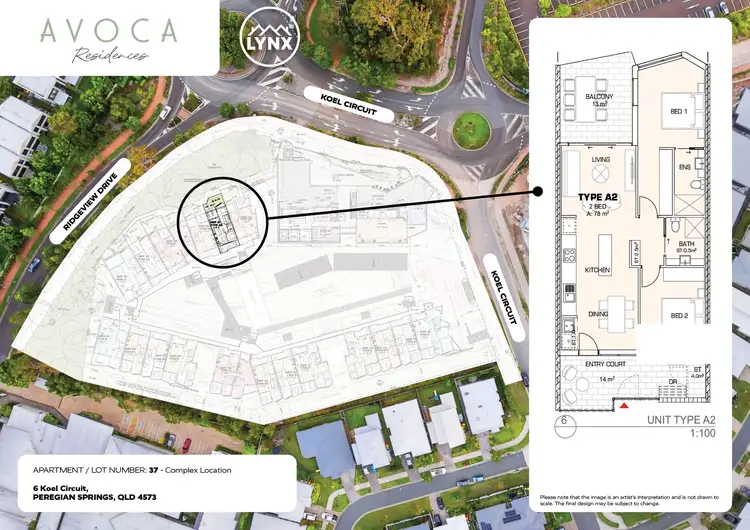 Floorplan of Homely apartment listing, 37/6 Koel Circuit, Peregian Springs QLD 4573