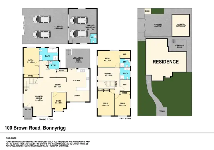 Floorplan of Homely house listing, 100 Brown Road, Bonnyrigg NSW 2177