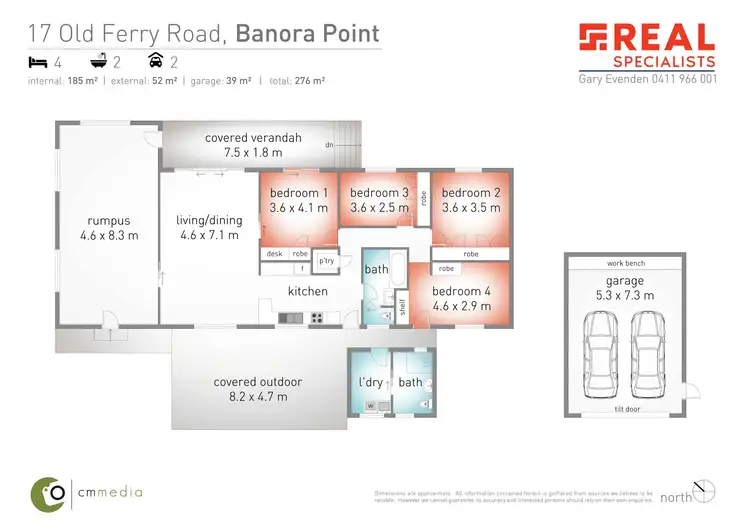 Floorplan of Homely house listing, 17 Old Ferry Road, Banora Point NSW 2486