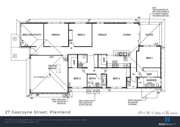 Floorplan of Homely house listing, 27 Gascoyne St, Plainland QLD 4341