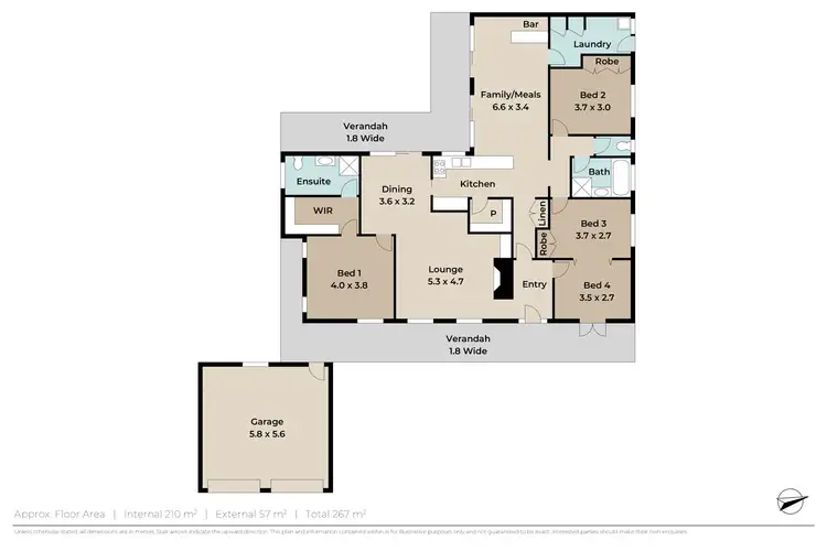 Floorplan of Homely house listing, 5 Stoneybrook Street, Kenmore Hills QLD 4069