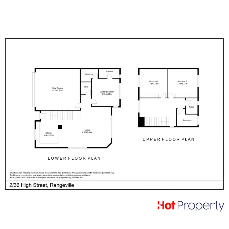 Floorplan of Homely unit listing, Unit 2/36 High Street, Rangeville QLD 4350