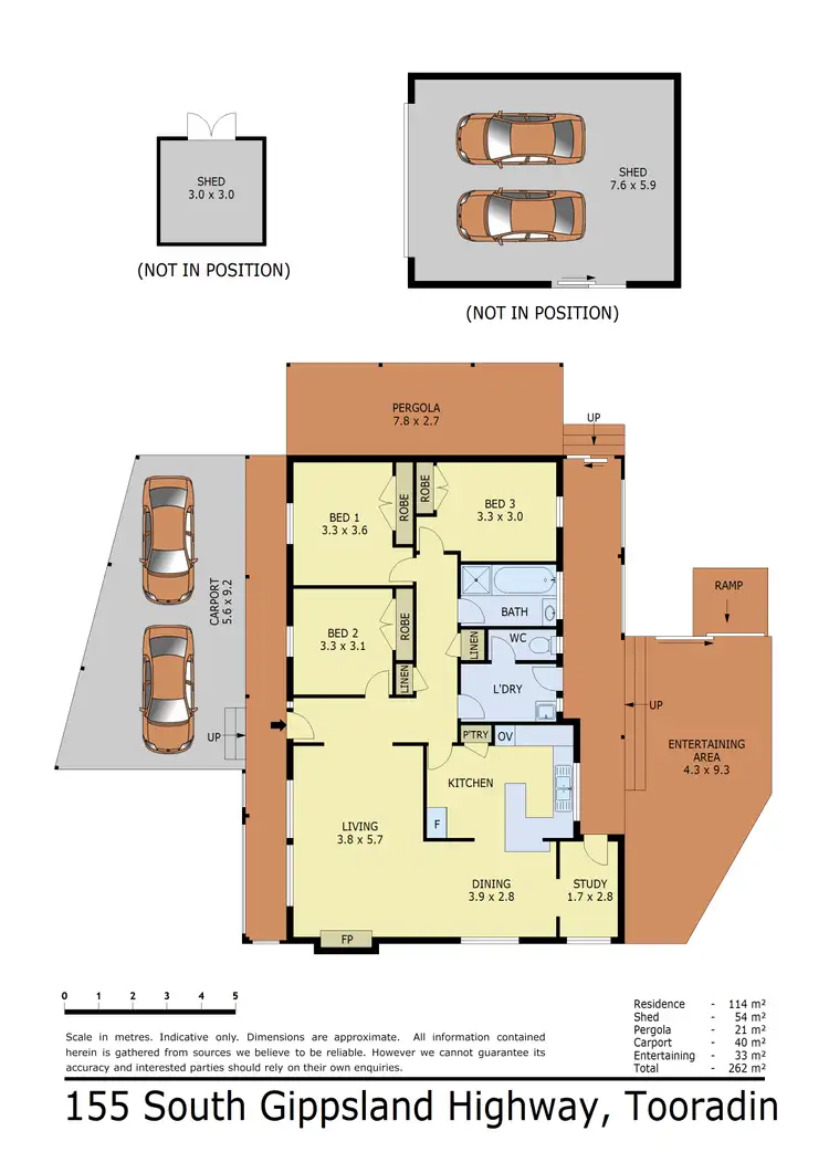 Floorplan of Homely house listing, 155 South Gippsland Highway, Tooradin VIC 3980