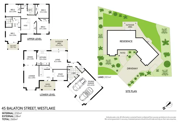 Floorplan of Homely house listing, 45 Balaton Street, Westlake QLD 4074