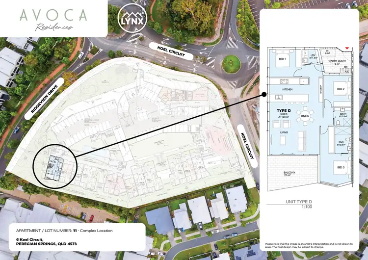Floorplan of Homely apartment listing, 3/6 Koel Circuit, Peregian Springs QLD 4573