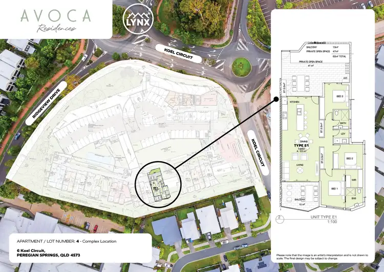 Floorplan of Homely apartment listing, 4/6 Koel Circuit, Peregian Springs QLD 4573