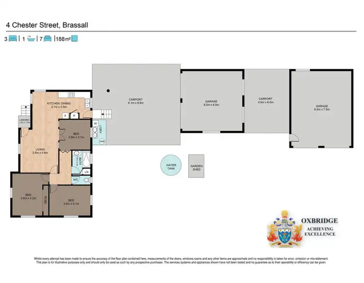 Floorplan of Homely house listing, 4 Chester Street, Brassall QLD 4305