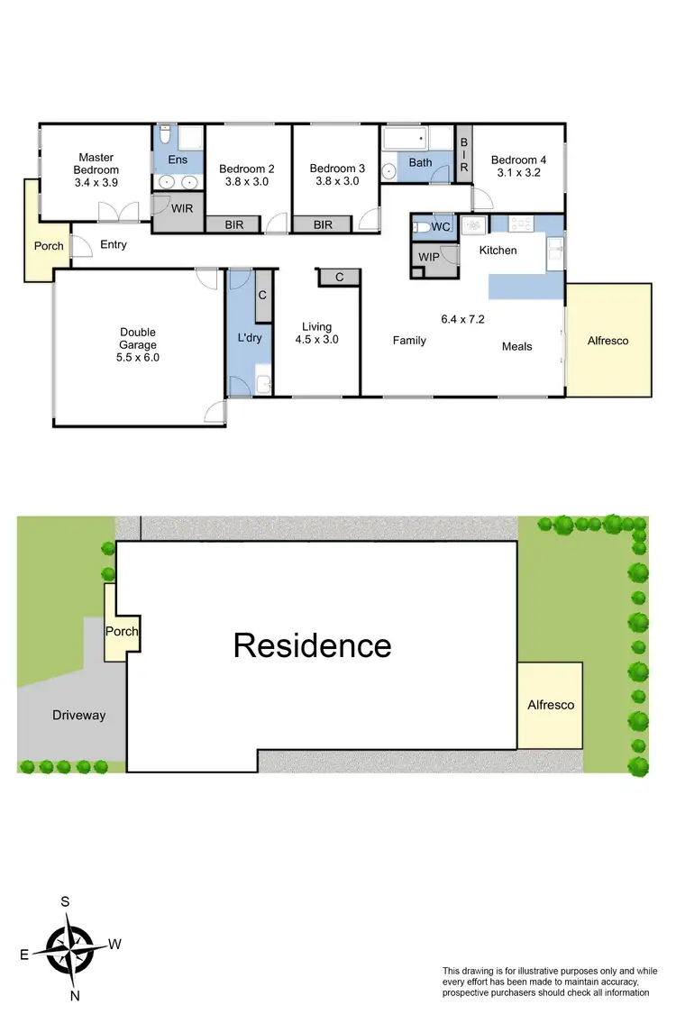 Floorplan of Homely house listing, 14 Hassett Lane, Cranbourne West VIC 3977