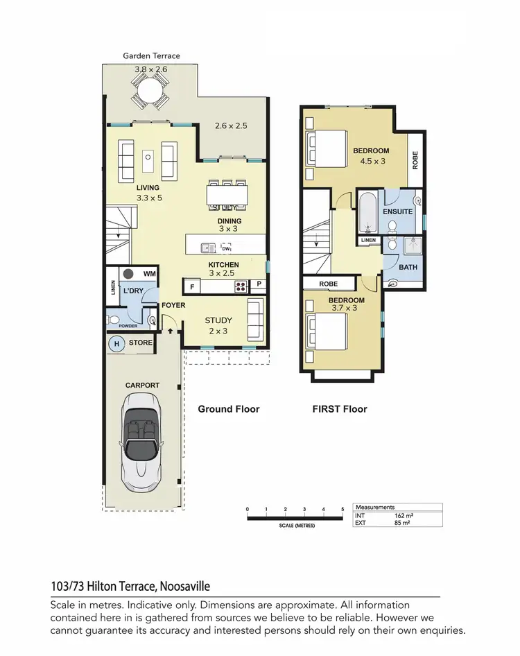Floorplan of Homely townhouse listing, 103/73 Hilton Terrace, Noosaville QLD 4566