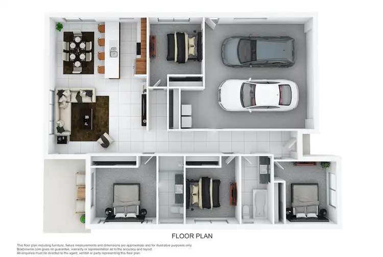 Floorplan of Homely house listing, 12 Falcon Crest, Zilzie QLD 4710