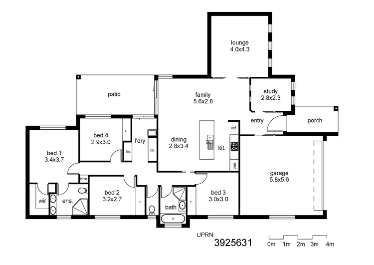 Floorplan of Homely house listing, Address available on request