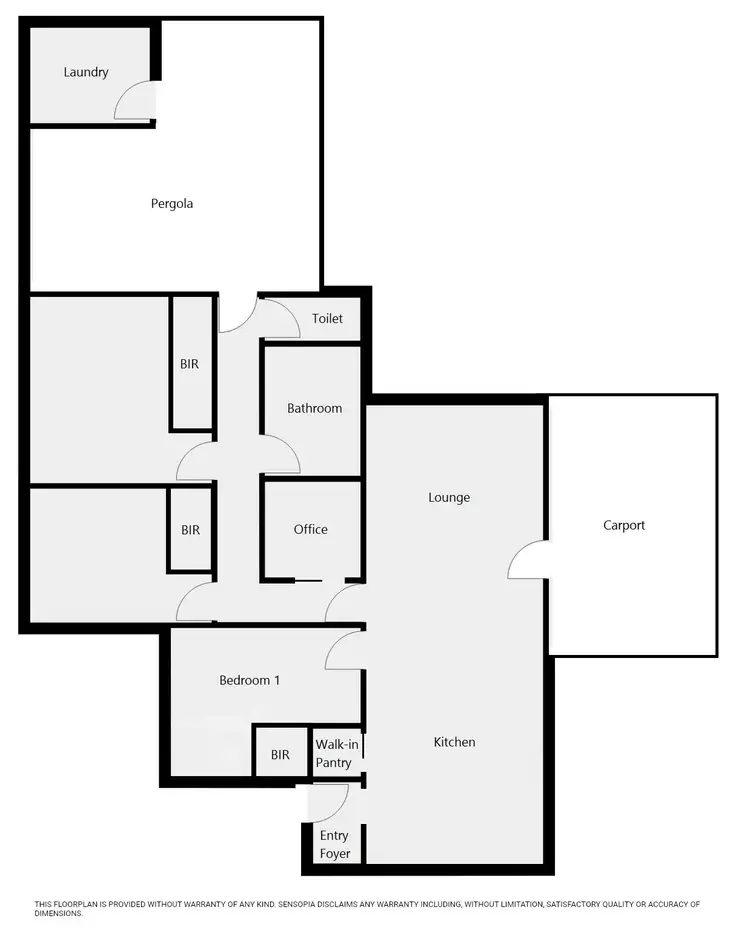 Floorplan of Homely house listing, 44 Campbell Street, Warracknabeal VIC 3393