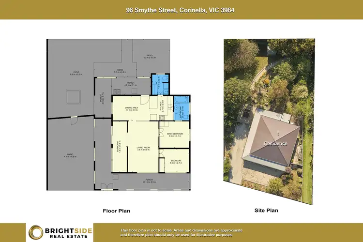Floorplan of Homely house listing, 96 Smythe Street, Corinella VIC 3984