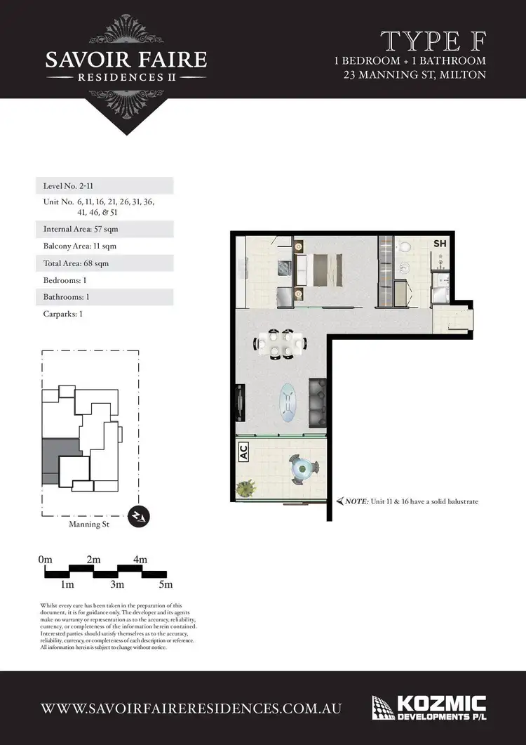 Floorplan of Homely apartment listing, 26/21 Manning Street, Milton QLD 4064