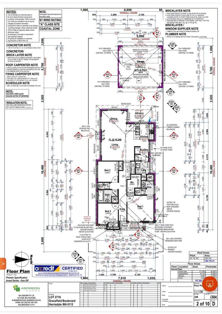 Floorplan of Homely house listing, 120 Gracefield Boulevard, Harrisdale WA 6112