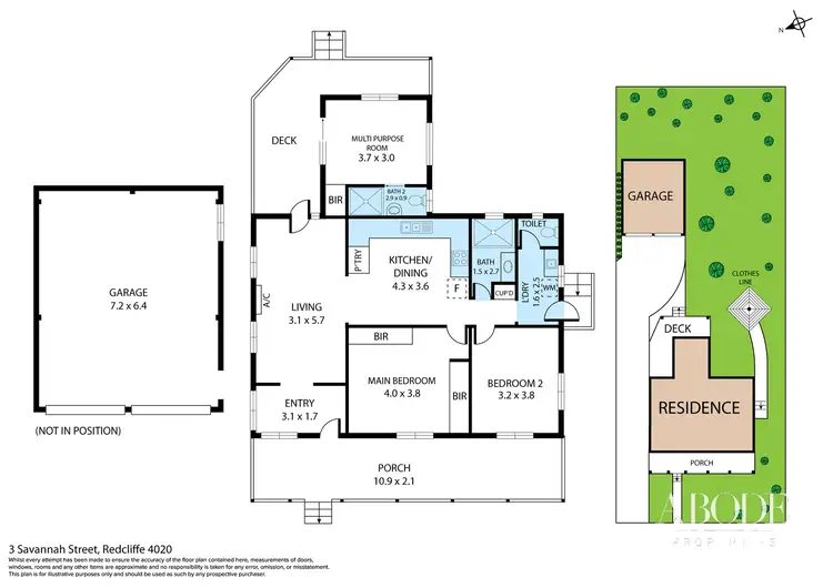 Floorplan of Homely house listing, 3 Savannah Street, Redcliffe QLD 4020
