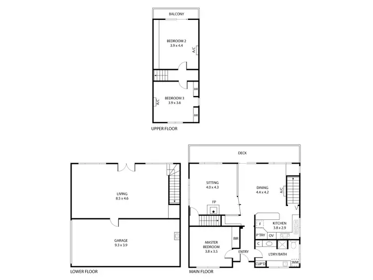 Floorplan of Homely house listing, 19 Hills Road, Goughs Bay VIC 3723
