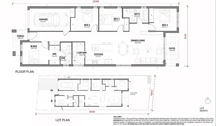 Floorplan of Homely house listing, 151 Beauchamp Drive, The Ponds NSW 2769