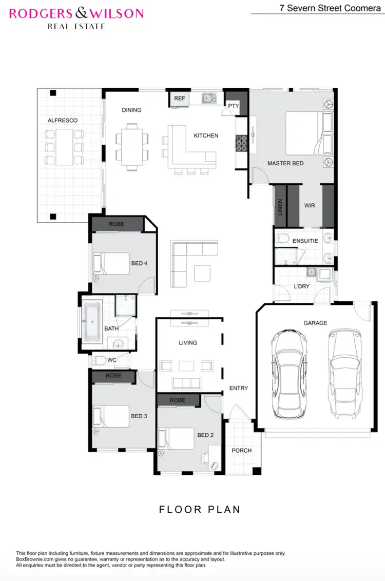 Floorplan of Homely house listing, 7 Severn Street, Coomera QLD 4209