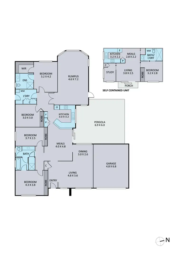 Floorplan of Homely house listing, 1 Preston Avenue, Endeavour Hills VIC 3802