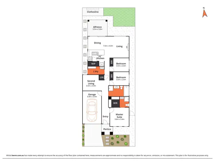 Floorplan of Homely house listing, 29 Barbra Drive, Charlemont VIC 3217
