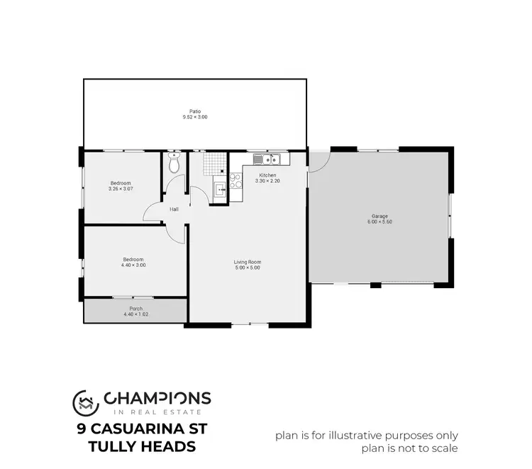 Floorplan of Homely house listing, 9 Casuarina Street, Tully Heads QLD 4854