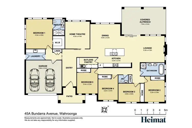 Floorplan of Homely house listing, 45A Bundarra Avenue, Wahroonga NSW 2076