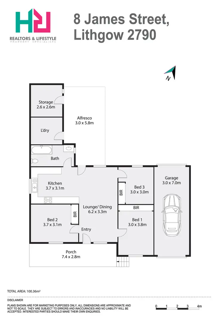 Floorplan of Homely house listing, 8 James Street, Lithgow NSW 2790