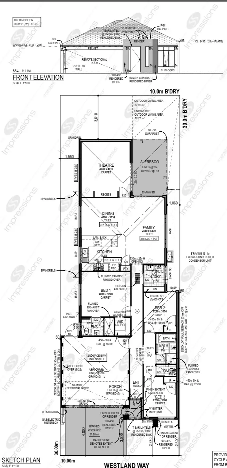Floorplan of Homely house listing, 4 Cropsey Close, Hilbert WA 6112