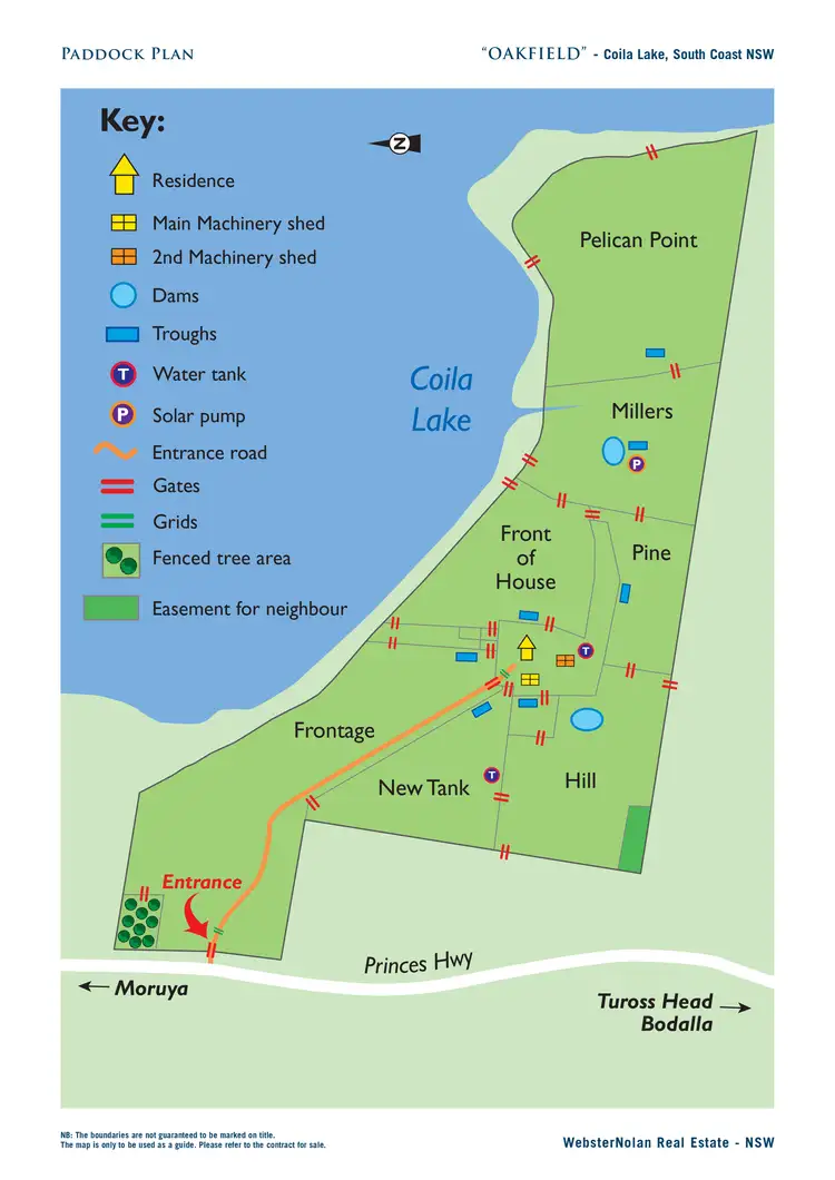 Floorplan of Homely rural property listing, 3949 Princes Highway, Coila NSW 2537
