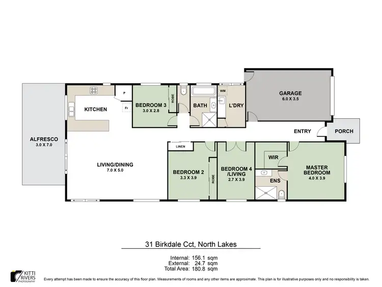 Floorplan of Homely house listing, 31 Birkdale Circuit, North Lakes QLD 4509