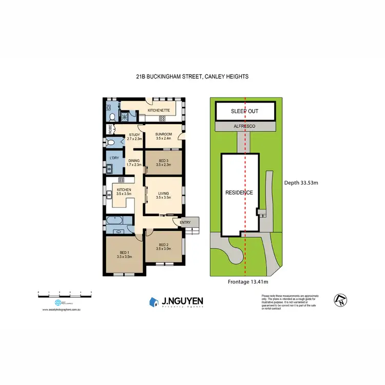 Floorplan of Homely house listing, 21B Buckingham Street, Canley Heights NSW 2166