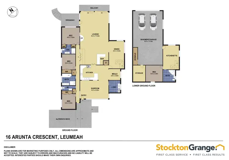 Floorplan of Homely house listing, 16 Arunta Crescent, Leumeah NSW 2560