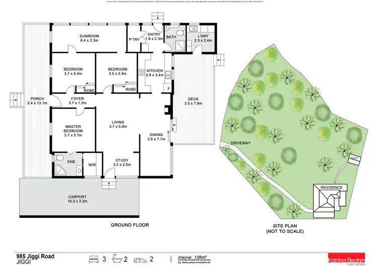 Floorplan of Homely rural property listing, 958 Jiggi Road, Jiggi NSW 2480