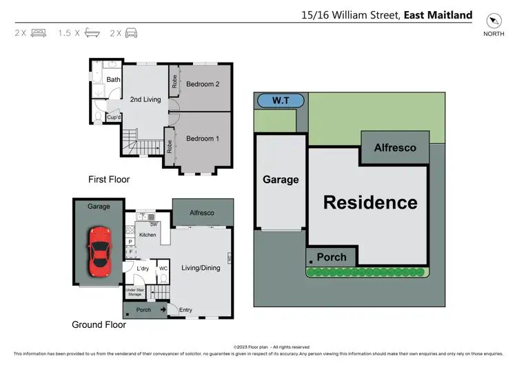Floorplan of Homely house listing, 15/16 William Street, East Maitland NSW 2323