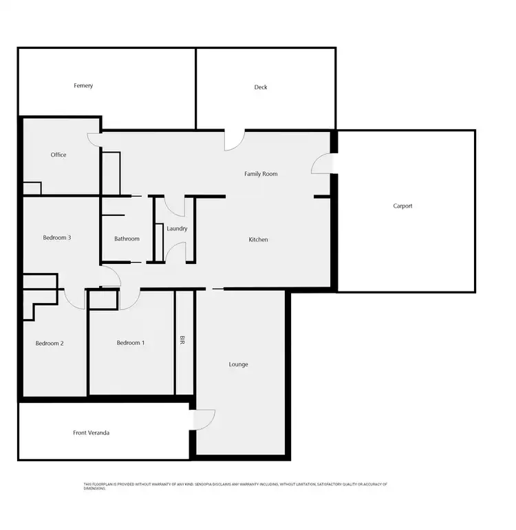 Floorplan of Homely house listing, 12 Craig Avenue, Warracknabeal VIC 3393