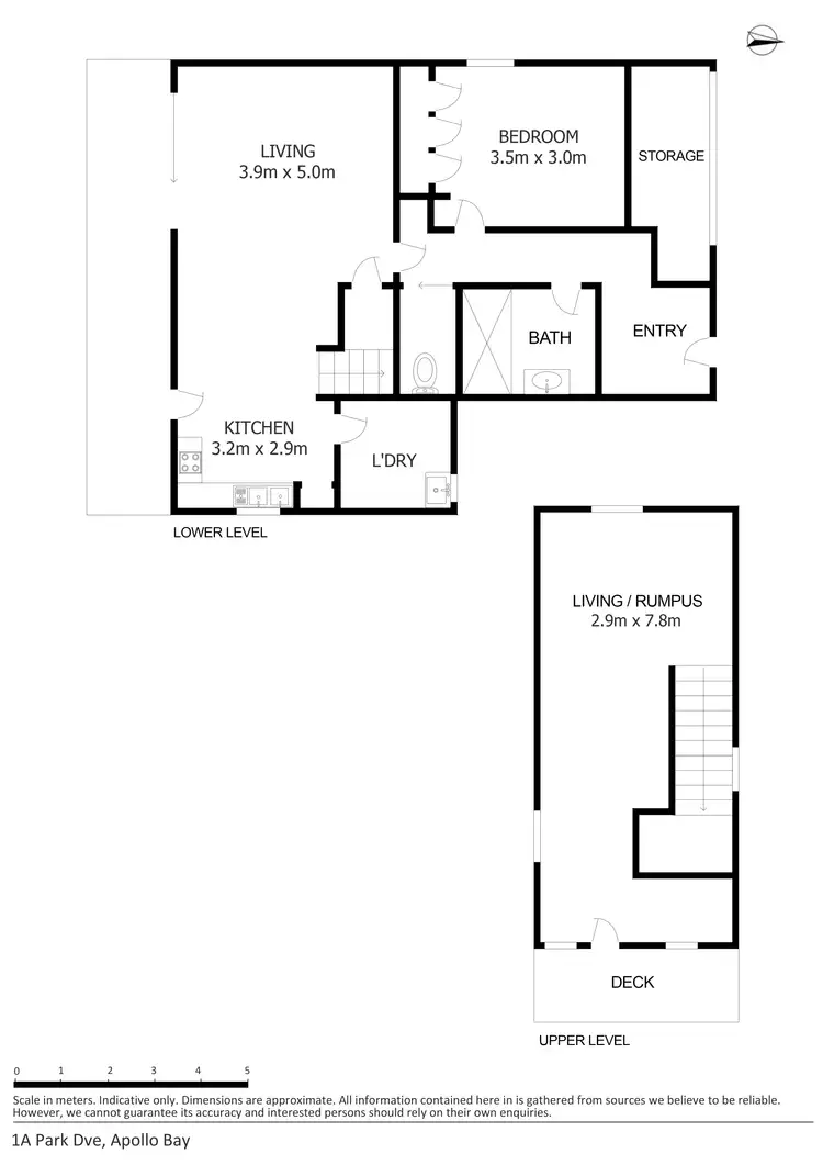 Floorplan of Homely house listing, 1A Park Avenue, Apollo Bay VIC 3233