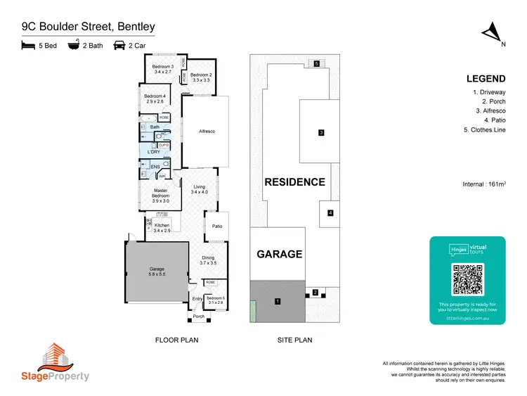 Floorplan of Homely house listing, 9C Boulder Street, Bentley WA 6102