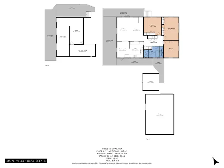 Floorplan of Homely house listing, 16 Gaden Road, Montville QLD 4560