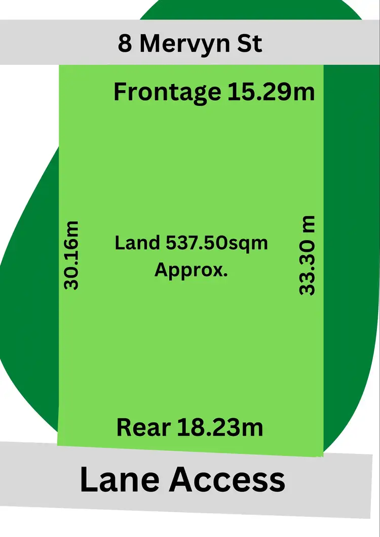 Floorplan of Homely land listing, 8 Mervyn Road, Yerranderie NSW 2787