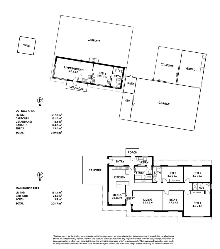 Floorplan of Homely rural property listing, 306-312 Adelaide Road, Murray Bridge SA 5253