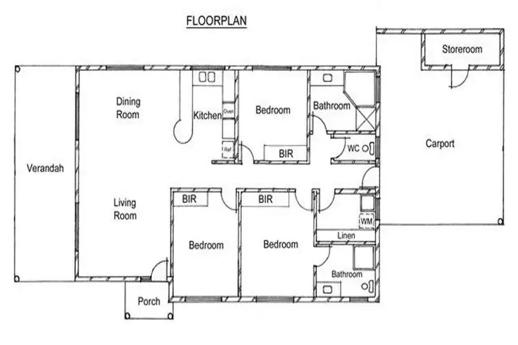 Floorplan of Homely house listing, 5 Phoenix Circuit, Durack NT 830