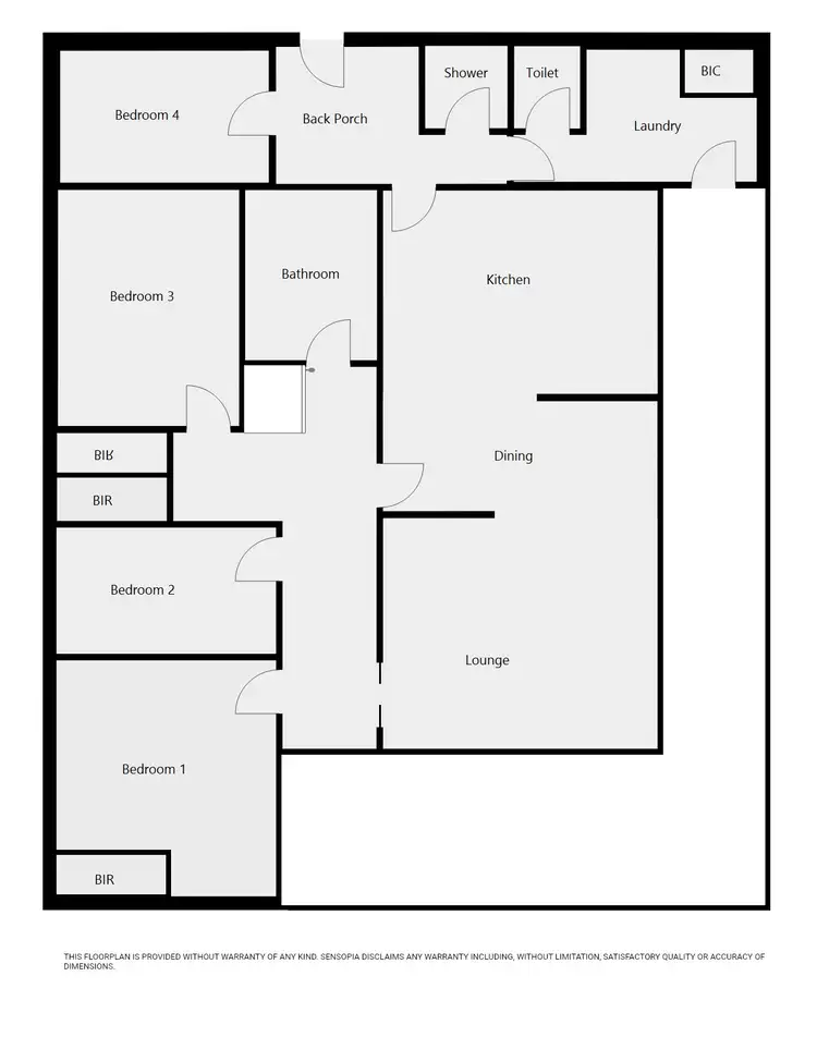 Floorplan of Homely house listing, 17 Cust Street, Rainbow VIC 3424