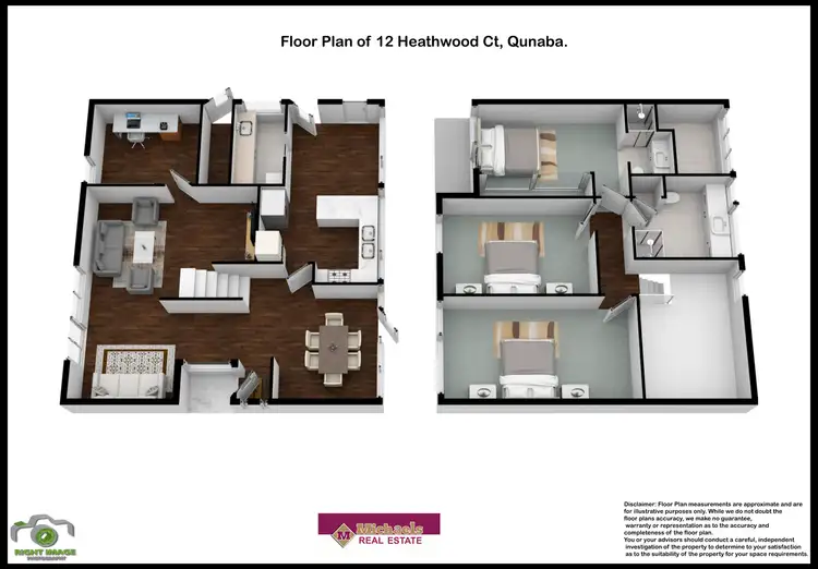 Floorplan of Homely house listing, 12 Heathwood Crescent, Qunaba QLD 4670