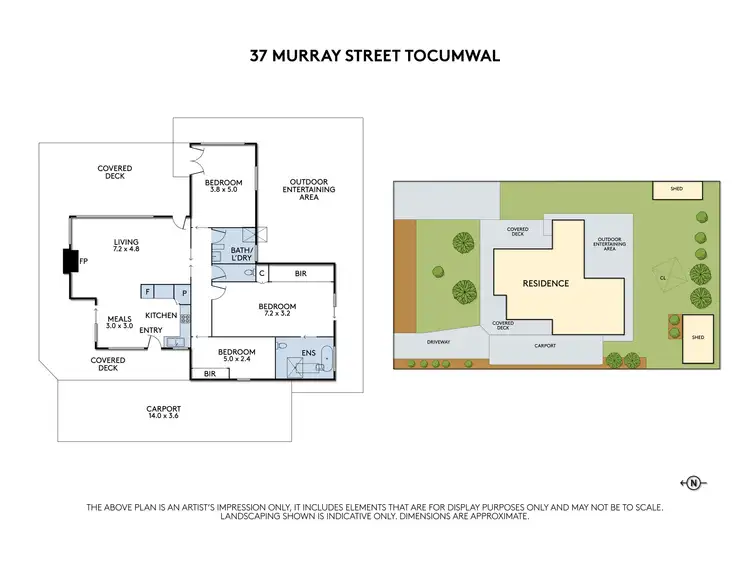 Floorplan of Homely house listing, 37 Murray Street, Tocumwal NSW 2714