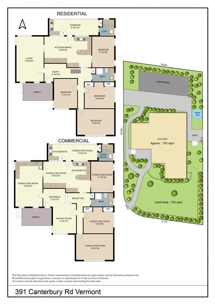 Floorplan of Homely house listing, 391 Canterbury Road, Vermont VIC 3133