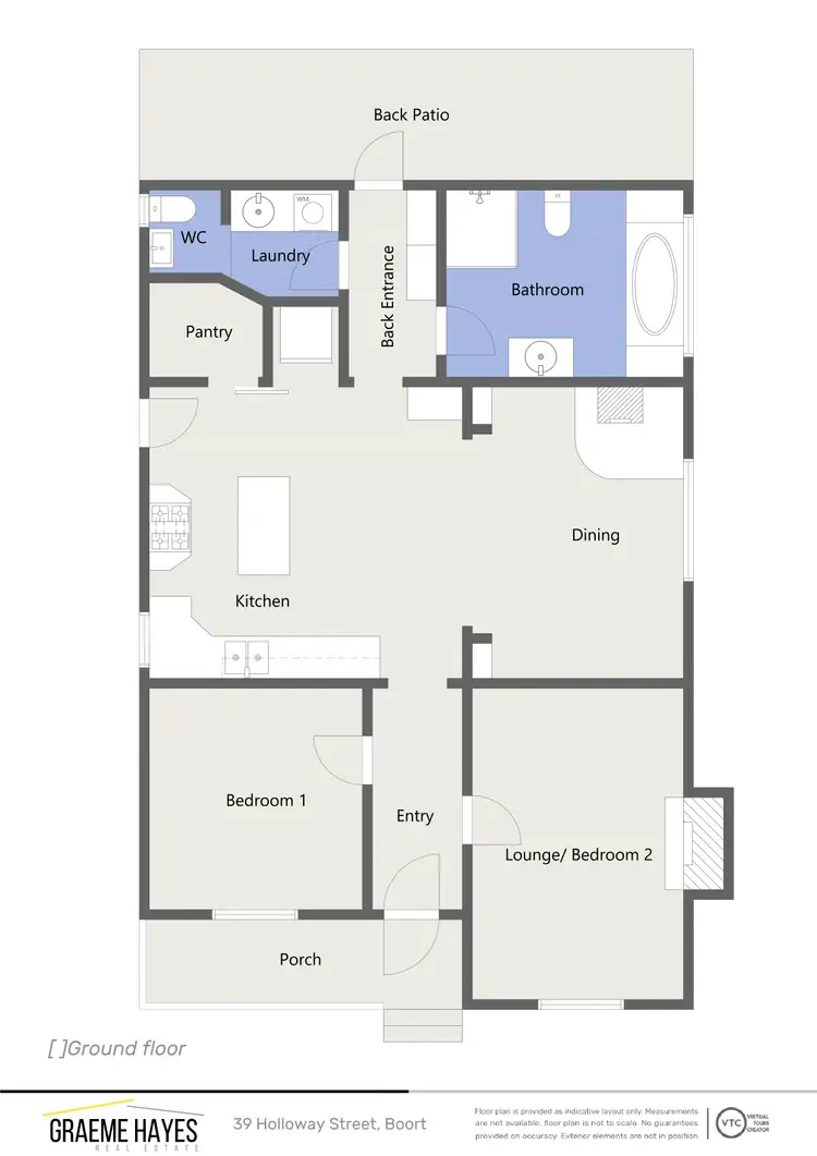 Floorplan of Homely house listing, 39 Holloway Street, Boort VIC 3537